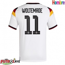 Camiseta Alemania Nick Woltemade #11 Primera Equipación Mundial 2026 manga corta